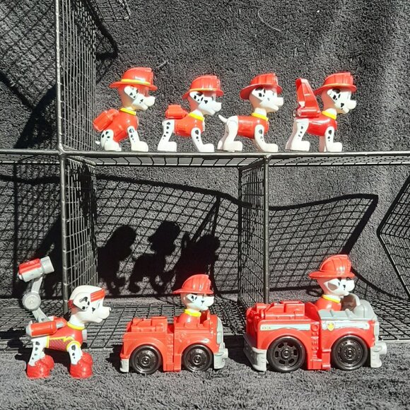 Paw Patrol Fire Rescue Lot (7) Red - Picture 7 of 8